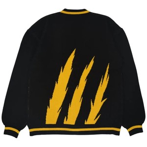 Cárdigan Transpirable de Dos Tonos con Cuello en V para Hombre, Suéter de Punto con Mangas a Rayas para Uniformes de Equipos Profesionales - Product Image 6