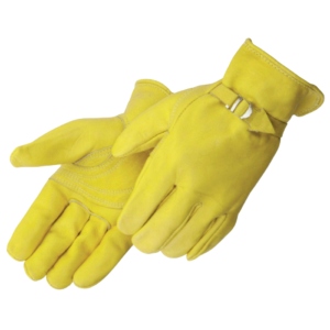 High Quality <b>Driver</b> <b>Gloves</b> Reinforced Cowhide Split Leather Breathable Reflective Safety <b>Gloves</b> CE Certified Anti-static - Product Image 5