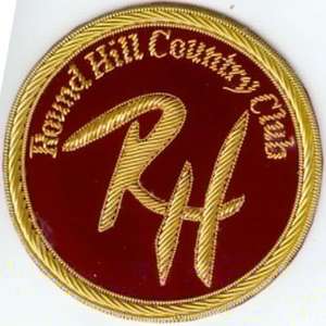 Badges de blazer personnalisés brodés à la main en relief 3D, écologiques, de luxe, pour clubs de golf et de country, badges en fil de zari - Product Image 3