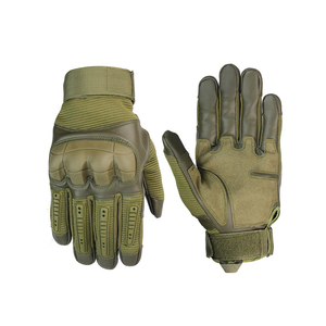 Guantes Textiles de Dedo Completo para Hombre, Color Verde Oliva, Transpirables, para Motociclistas, Talla Adulto, Venta al Por Mayor Personalizada - Product Image 4