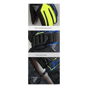 Guantes de nieve térmicos, impermeables, cortavientos, con pantalla táctil y logotipo personalizado para hombres y mujeres - Product Image 5