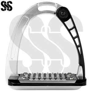 Estribos Plegables de Acero Inoxidable y Aleación de Aluminio SHER SONS SPORTS - Antideslizantes, Ligeros, Colores y Tamaños Personalizados Disponibles - Product Image 2