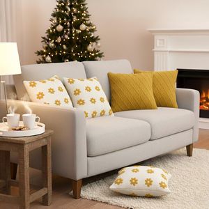 SOGA 5-PC Botanical <b>Garden</b> and Meadow Pillowcase Set Forest Green Diamond Pattern <b>Cushion</b> <b>Covers</b> - Product Image 6