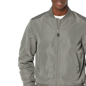 Veste de sport en satin respirant, style nouveau, pour homme, en satin de soie 100% polyester, veste bomber en satin pour homme - Product Image 5