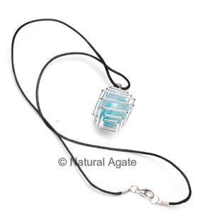 Bola de cuarzo rosa con cadena dorada, colgante de piedras preciosas, proveedor de moda - Product Image 3