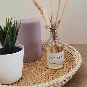 Bandeja de Servir de Ratán Tejida a Mano, Elegante y Natural, Organizador de Almacenamiento para Cocina y Hogar, Ideal para Regalo - Product Image 2