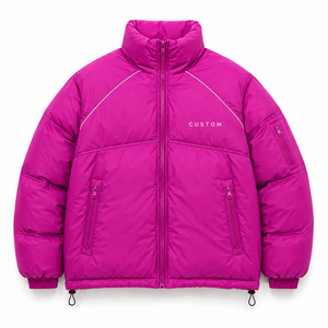 Men's Heavyweight Puffer Jacket Hooded <b>Winter</b> <b>Coat</b> Windproof Outdoor OEM Production - Product Image 1