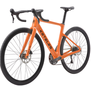 Bicicleta de Carretera de Carbono Ligera y Portátil de 24 Velocidades, Grado Industrial, con Frenos de Disco, 700C, Fibra de Carbono, Garantía de 3 Años - Product Image 3
