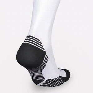 <b>Men's</b> White Ankle <b>Socks</b> Breathable Knitted Solid Pattern Regular Style Summer Sports Wear - Product Image 3