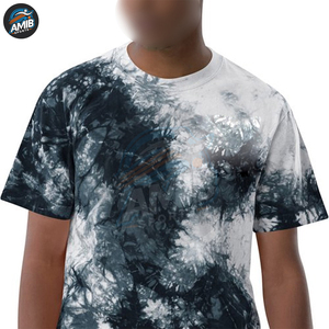 Camiseta Tie Dye Personalizada para Hombre con Logotipo Personalizado, Impresión por Sublimación, Directo de Fábrica OEM, Camisetas Tie Dye Casuales de Verano - Product Image 4