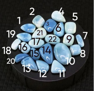 Cabujones de Ópalo Azul Genuinos, Piedras Preciosas Pulimentadas de Alta Calidad, Sin Tratar, Varios Tamaños, Piedras Naturales para Joyería - Product Image 3
