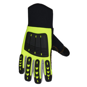 Guantes de Trabajo Mecánicos para Hombre, de Alta Calidad, Neopreno, Amara, Spandex, Anticorte, con Protección TPR, Logotipo Personalizado OEM, Guantes de Seguridad - Product Image 3