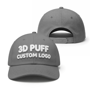 Casquettes personnalisées avec design 3D, casquettes snapback de haute qualité, matière respirante, séchage rapide, streetwear sportif, impression en relief sur le baseball - Product Image 1