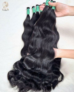 โรงงานขายส่ง Lexhair ผมเวียดนามแท้ 100% คุณภาพพรีเมียม 100 กรัม ผมดิบธรรมชาติ ลอนธรรมชาติ - Product Image 2