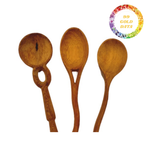 Premium Hand Carved Wooden <b>Spoons</b> for Cooking Baking <b>Serving</b> and Decorative Display - Product Image 1