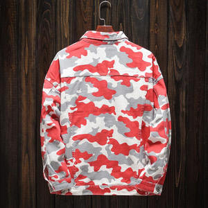 Chaqueta vaquera de mezclilla para hombre, talla grande, estampada, tie-dye, estilo camionero, lavada, para primavera y exteriores, Haus Industries - Product Image 4