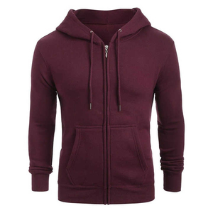 Meilleur prix de gros, sweat à capuche zippé pour homme avec logo personnalisé, vente directe d'usine, vêtements décontractés, nouveau style, sweats à capuche zippés pour homme - Product Image 2