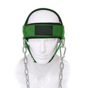 Harnais de renforcement du cou de qualité professionnelle avec chaîne en acier robuste pour la boxe, le MMA et l'entraînement sportif - Product Image 1