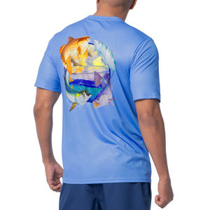 Camisetas Estampadas con Diseño de Pesca, Logotipo Personalizado, Protección Solar UPF50+, Secado Rápido, Sublimación, Manga Larga, Jersey para Actividades al Aire Libre - Product Image 2