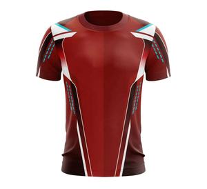 Nueva camiseta de sublimación de alta calidad a la moda, Camiseta deportiva transpirable personalizada OEM, ropa de entrenamiento, diseños impresos personalizados - Product Image 3