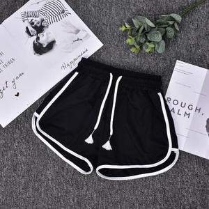 Women's High <b>Lace</b> Sport Shorts <b>Elasticated</b> Seamless Cotton Breathable Quick Dry Fitness Leggings Push Gym Yoga Run Training Sexy - Product Image 6