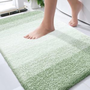 Alfombra de Baño de Microfibra de 17"x24" Súper Absorbente Antideslizante, Alfombra de Baño Gruesa y Afelpada, Lavable, para Hotel - Product Image 1