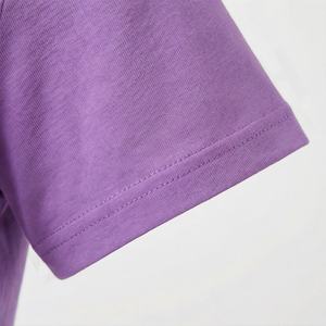 เสื้อยืดคอกลมแขนสั้นผ้าโพลีเอสเตอร์คุณภาพดีสำหรับผู้หญิง ระบายอากาศได้ดี สไตล์ลำลอง แฟชั่น นุ่มสบาย แบบซาติน ปรับแต่งได้ - Product Image 6