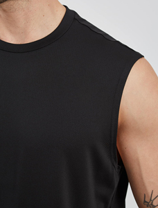 Summer Fitness Sports Tank <b>Top</b> Men's Breathable Loose <b>Mesh</b> Training Sleeveless T-shirt Quick Drying vest male Fitness Clothing - Product Image 3