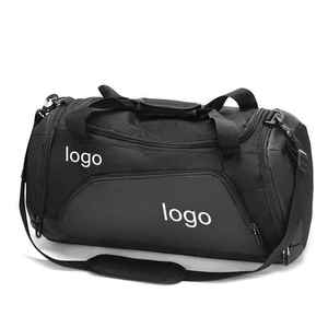 Bolsa de Viaje Deportiva Impermeable de Gran Capacidad, con Cierre de Nylon, Compartimento para Zapatos, Correa Ajustable, Personalizable - Product Image 1