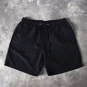 Pantalones Cortos Deportivos Personalizados con Logotipo para Hombre, de Poliéster/Nailon, Cintura Elástica, Diseño Sólido, Secado Rápido, para Gimnasio, Entrenamiento, Casual, Proveedor de Fábrica - Product Image 3