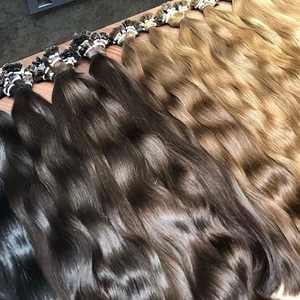 Luxe FLAT TIP Vietnamien Extensions de Cheveux Humains Perruque Postiche Magasins Perruques Pour Femmes Salon Professionnel Qualité - Product Image 2