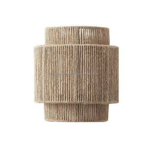 Rattan Wall Lampshade Handmade Decorative Light Fixture OEM Supplier Durable Sustainable Gift Ready from Vietnam - Product Image 5