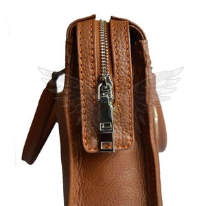 Sac pour ordinateur portable en cuir véritable de qualité supérieure, durable, pour voyage et travail, avec options de taille personnalisées, élégant et décontracté, vente en gros - Product Image 4