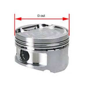 Kit de piston 82 mm compatible avec MAZDA B6 F8 323 Protege Demio LF01-11-310 1498cc 1597cc 1840cc Prix raisonnable - Product Image 1