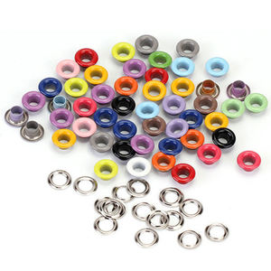 Œillets personnalisés en laiton et fer colorés pour la décoration de chaussures, sacs, ceintures et vêtements, finition peinture pulvérisée - Product Image 5