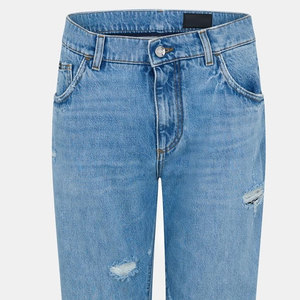 LEDBURY INTERNATIONAL Jeans de Mezclilla de Algodón de Alta Calidad para Hombre, Casuales, Transpirables, Ecológicos, Resistentes, Nuevos, con Efecto Desgastado - Product Image 3