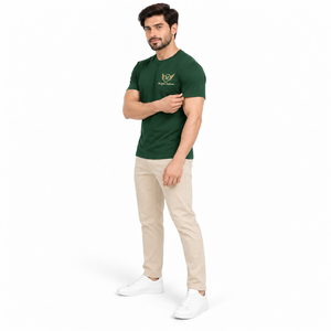 Camiseta de Hombre 100% Algodón Jersey 200g Manga Corta Corte Regular Transpirable Ecológica Antiarrugas Secado Rápido Cuello Redondo - Product Image 4