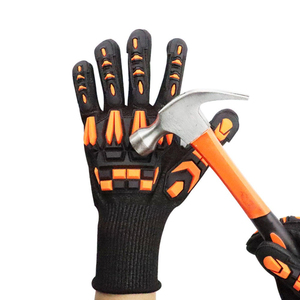 ถุงมือกันกระแทกแบบกำหนดเอง OEM ODM ถุงมือกันลื่นสำหรับงานหนัก ผู้ผลิตถุงมือนิรภัย - Product Image 2