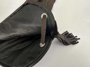 Gants de fauconnerie compatibles écran tactile, respirants, doublés polaire doux pour l'hiver, en cuir de vachette de haute qualité - Product Image 6