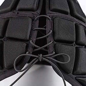 Casque souple de rugby, casque de flag football, casque de protection rembourré 7 sur 7, protège-tête réglable, protège-tête de gardien de but de football, lacrosse - Product Image 4