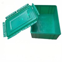 Caisse de stockage agricole écologique personnalisée OEM, boîte empilable, modèle LD-023, Vietnam