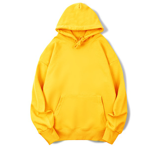 Sweat à capuche décontracté surdimensionné pour homme avec logo personnalisé brodé, poche, dernier design, haute qualité, respirant, polyester/coton - Product Image 5