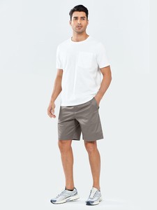 Shorts en coton légers pour hommes, confortables, à taille élastique, décontractés, pour la gym, la course, l'entraînement, la plage et les activités de plein air - Product Image 6
