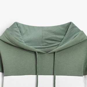 Sudadera con Capucha para Mujer, Nueva, de Invierno, Tejida, de Algodón y Felpa, Transpirable, Ecológica, con Forro, Color Sólido en la Parte Delantera, Servicio OEM - Product Image 3