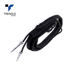 เชือกเส้นใหญ่สีดำแบบมีปลายโลหะ สำหรับพิธีการและใช้งานกลางแจ้ง - Product Image 1