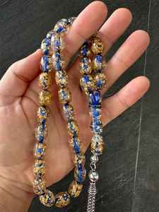 Tasbih Mala Classique en Résine, Perles de Prière Islamiques Faits Main Tendance, Unisexe, pour la Prière Quotidienne, la Méditation, Idéal pour les Occasions Spéciales - Product Image 3