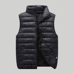 Chaleco de Invierno para Hombre, Relleno de Poliéster, Ultraligero, Sin Mangas, Chaqueta Acolchada, Impermeable, Reversible, con Cuello Alto, a Prueba de Viento - Product Image 5