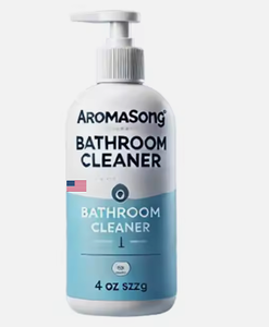 Aromasong Int. Nettoyant WC liquide écologique pour salle de bain, marque distributeur, 250 ml, fabriqué aux États-Unis, 50%-80% d'ingrédients actifs - Product Image 1