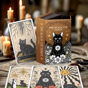 Cartes de tarot personnalisées en papier d'art 350 g/m² avec boîte à fermeture magnétique - Product Image 3