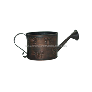 Macetas de diseñador de hojas de lujo de Metal más vendidas para el hogar, jardín y restaurante, accesorios de plantas florales para jardín - Product Image 2